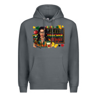Rock Juneteenth black teacher magic Premium Hoodie - FaDigitalArtStudio