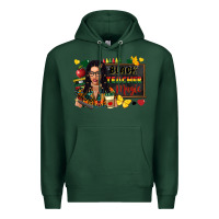 Sports Green Juneteenth black teacher magic Premium Hoodie - FaDigitalArtStudio
