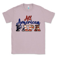 Lilac all american papa Classic Tee - BarkalooDesign