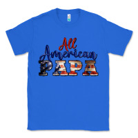 True Royal all american papa Classic Tee - BarkalooDesign