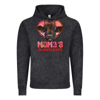 Vintage Black mama's sweetheart highland calf Vintage Hoodie - RanaPortraitStore