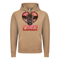 Vintage Coffee mama's sweetheart highland calf Vintage Hoodie - RanaPortraitStore