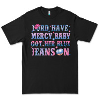 Black lord have mercy baby got her blue jeans on Premium Tee - NancyCooperArtShop