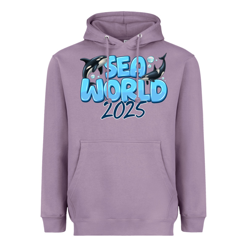 Sea World 2025 Heavyweight Hoodie by CowhideDigitalArt | Teevron