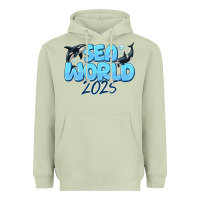 Matcha Sea World 2025 Heavyweight Hoodie - CowhideDigitalArt