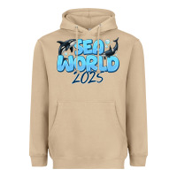 Mushroom Sea World 2025 Heavyweight Hoodie - CowhideDigitalArt