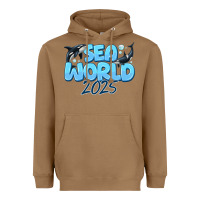 Toasted Coconut Sea World 2025 Heavyweight Hoodie - CowhideDigitalArt