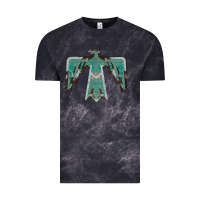 Cloud Black Cowhide Aztec Thunderbird Vintage Tee - Bettercallsaul