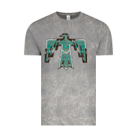 Cloud Rock Cowhide Aztec Thunderbird Vintage Tee - Bettercallsaul