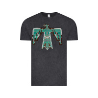 Vintage Black Cowhide Aztec Thunderbird Vintage Tee - Bettercallsaul