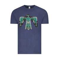 Vintage Denim Cowhide Aztec Thunderbird Vintage Tee - Bettercallsaul