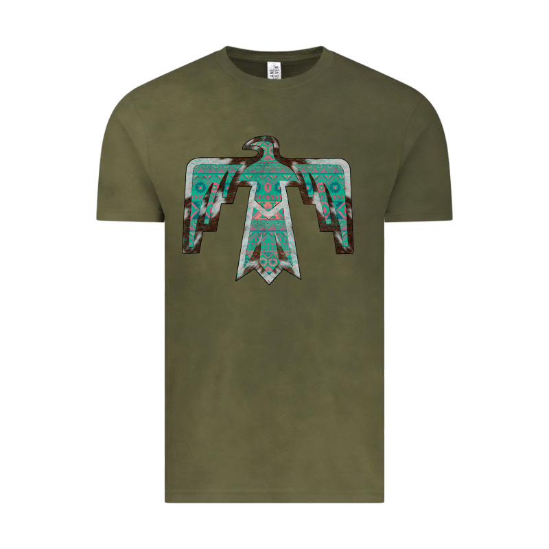 Cowhide Aztec Thunderbird Vintage Tee by Bettercallsaul | Teevron