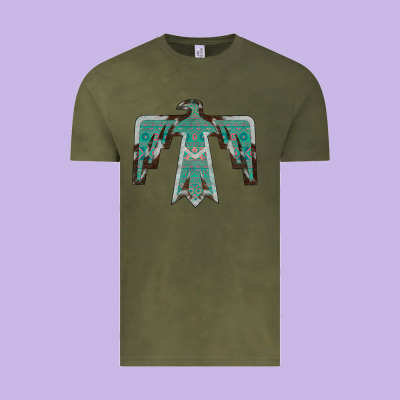 Cowhide Aztec Thunderbird Vintage Tee Designed By Bettercallsaul
