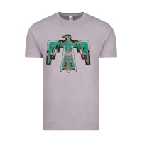 Vintage Zinc Cowhide Aztec Thunderbird Vintage Tee - Bettercallsaul