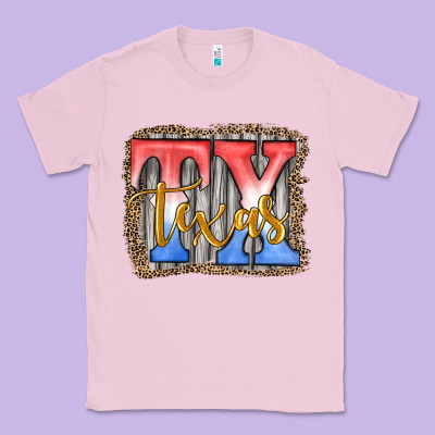 Tx Texas Classic Tee Designed By Jahusdesignshop