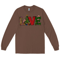 Chestnut Christmas Tree Love Long Sleeve Tee - RanaPortraitStore