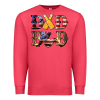Cardinal American Flag Dad Bod Premium Sweatshirt - LillyAllenDesigns