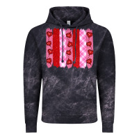 Valentine's Day Brushstrokes Vintage Hoodie | Teevron
