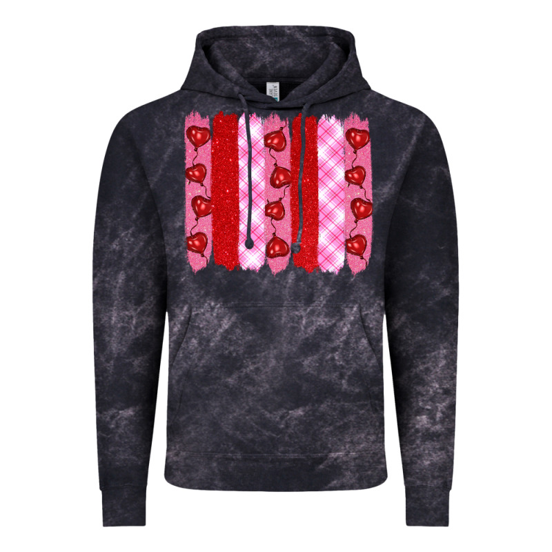 Valentine's Day Brushstrokes Vintage Hoodie by RanaPortraitStore | Teevron