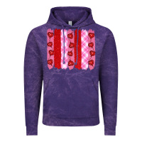 Cloud Purple valentine's day brushstrokes Vintage Hoodie - RanaPortraitStore