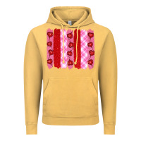 Vintage Mustard valentine's day brushstrokes Vintage Hoodie - RanaPortraitStore