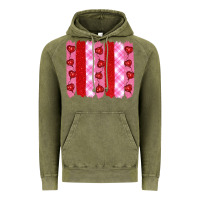 Vintage Olive valentine's day brushstrokes Vintage Hoodie - RanaPortraitStore