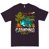 Plum fires friends drinks camping crew Premium Tee - NancyCooperArtShop