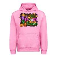 Fuchsia Pink it's spooky season halloween Urban Hoodie - Artiststas