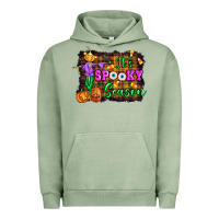Pigment Oil Green it's spooky season halloween Urban Hoodie - Artiststas