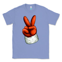 Colony Blue Christmas peace hand Classic Tee - Jasminsmagicworld