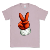 Lilac Christmas peace hand Classic Tee - Jasminsmagicworld