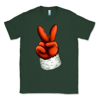 Sports Green Christmas peace hand Classic Tee - Jasminsmagicworld