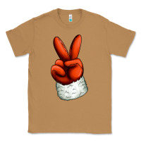 Toasted Coconut Christmas peace hand Classic Tee - Jasminsmagicworld
