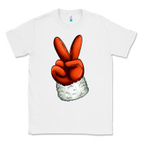 White Christmas peace hand Classic Tee - Jasminsmagicworld