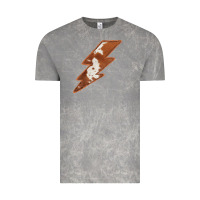 Cloud Rock Cowhide Patterned Lightning Vintage Tee - Bettercallsaul