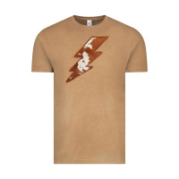 Vintage Camel Cowhide Patterned Lightning Vintage Tee - Bettercallsaul