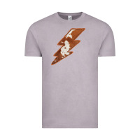 Vintage Zinc Cowhide Patterned Lightning Vintage Tee - Bettercallsaul