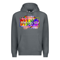 Rock Always be kind Premium Hoodie - FaDigitalArtStudio