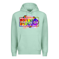 Seafoam Always be kind Premium Hoodie - FaDigitalArtStudio