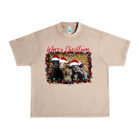 French Oak Merry Christmas Cows Urban Heavy Tee - Bettercallsaul