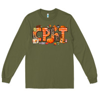 Army Green Fall CPHT Pharmacy Technician Long Sleeve Tee - texasbilliewilder