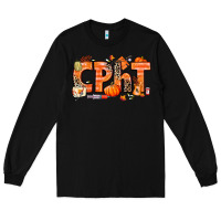 Black Fall CPHT Pharmacy Technician Long Sleeve Tee - texasbilliewilder