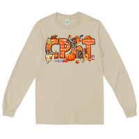 Mushroom Fall CPHT Pharmacy Technician Long Sleeve Tee - texasbilliewilder