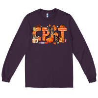 Plum Fall CPHT Pharmacy Technician Long Sleeve Tee - texasbilliewilder
