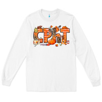 White Fall CPHT Pharmacy Technician Long Sleeve Tee - texasbilliewilder