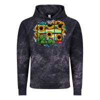 Cloud Black wyoming map sunflower cactus serape Vintage Hoodie - RanaPortraitStore