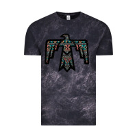 Cloud Black Black Aztec Thunderbird Vintage Tee - Bettercallsaul