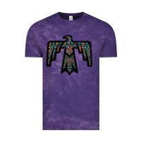 Cloud Purple Black Aztec Thunderbird Vintage Tee - Bettercallsaul