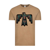 Vintage Coffee Black Aztec Thunderbird Vintage Tee - Bettercallsaul