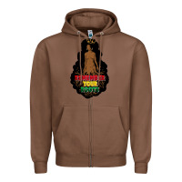 Chestnut Remember your roots Zipper Hoodie - FaDigitalArtStudio